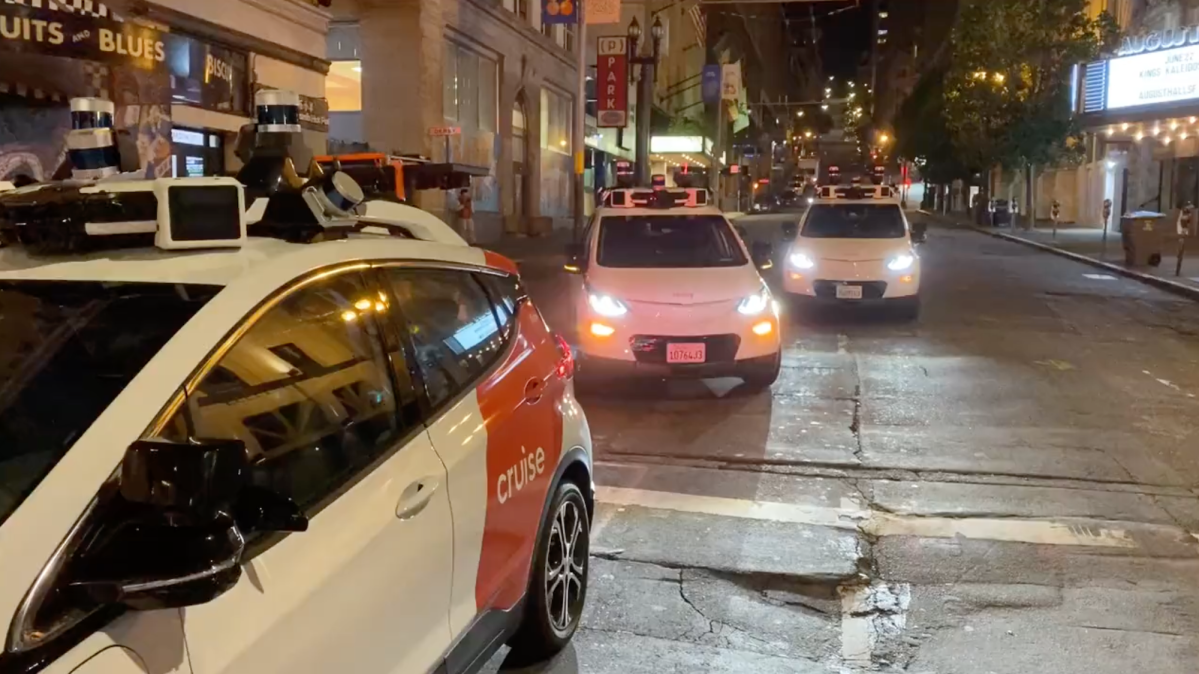 More details are emerging following a Cruise system failure that saw an intersection in San Francisco blocked by just over a dozen robot cabs for at l